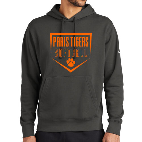 Paris Tigers Softball Design 1 on a District ® - Core Blend Tee Thumbnail